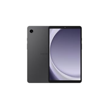 SAMSUNG Galaxy Tab A9 (Sm-X110), 64 GB 4 GB RAM, Wi-Fi, Gsm Desbloqueado de Fábrica, Versão Internacional (Cinza)