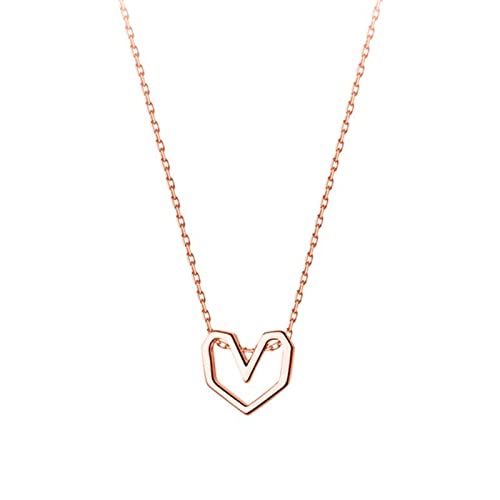 Collier heart en argent 925 KELIEQA le cadeau idéal pour fille et femme