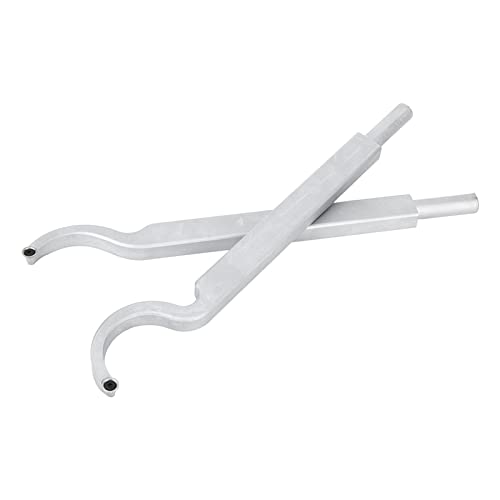 Herramienta de torneado de madera cuello cisne 2 piezas miniatura 4