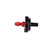 Raindrip PC2050B Pressure Compensating Dripper, 50-Pack, Red/Black
