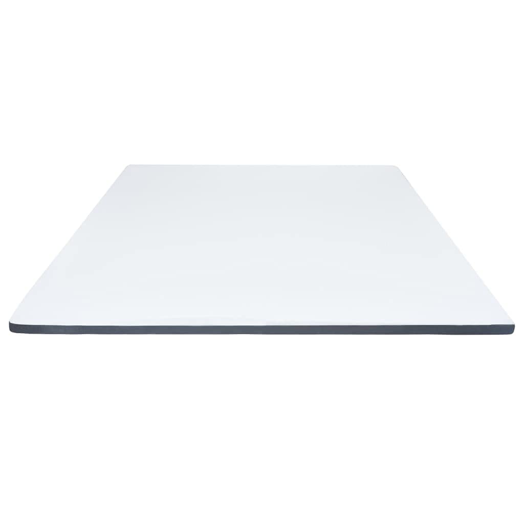 Hothingwell Materac wierzchni do łóżek kontynentalnych 200 x 160 x 5 cm, z zamkiem błyskawicznym, odporny na zużycie materiał, miękki i wygodny, przedłuża żywotność łóżka.