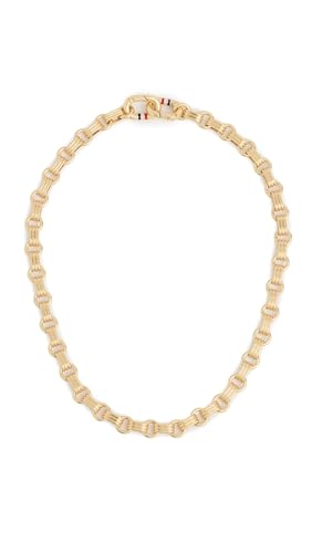 Clare V. Womens Le Story Chain Necklace Vintage Gold One Size