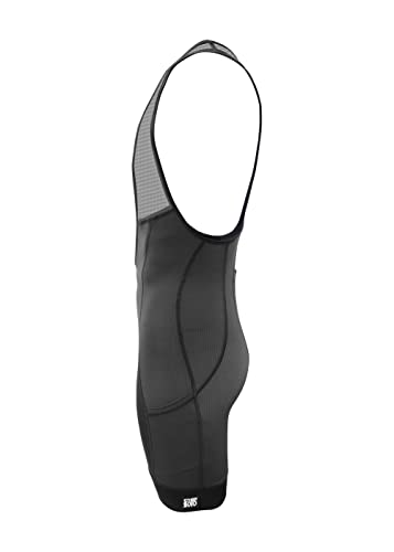 De Soto 400-Mile Cycling Bib Short - Bb3 (Black, Large) #TOP2