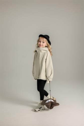 Boys Girls Lightweight Breathable Raincoat Waterproof Hooded Rain Jacket Windbreaker Easy to Fold4