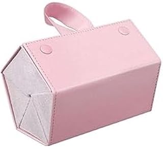 منظم النظارات الشمسية - صندوق تخزين قابل للطي للسفر مع 5 مساحات تخزين، مثالي لحماية وتنظيم النظارات للرجال والنساء