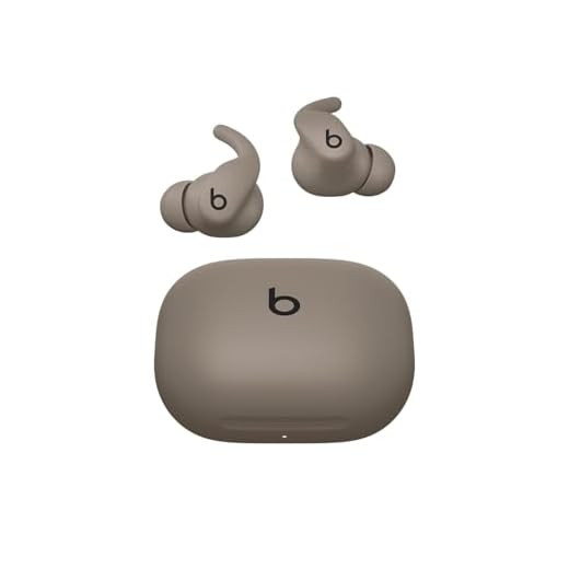 Beats - Powerbeats Fit - Wireless Noise-Cancelling Workout Earbuds with Upgraded Secure Fit Wingtips, IPX4, Up to 30H of Battery Life & Charging case, Compatible with Apple & Android - Gravel Gray