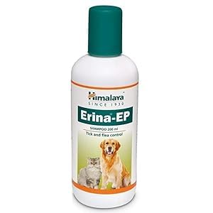 BULLYPET Himalaya Erina EP Tick and Flea Control Dog Shampoo 200ML with Erina Plus Coat Cleanser and Conditioner 200 ml (B0CSYNJTCW) Amazon Price History, Amazon Price Tracker