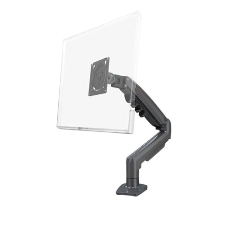 Bras de support pour moniteur F80 rotatif blanc base relevable pour écran de bureau