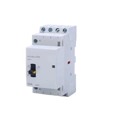 Contacteur modulaire 4P résolvant la surcharge électrique avec commande manuelle