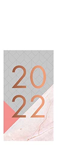 PaulStore 2026 Diary Slim Week to View Fashion Copper Foil Glossy Design