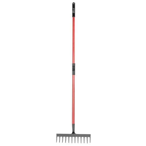 Hardys Garden Rake 12 Tooth for Leaves and Soil - Image 5