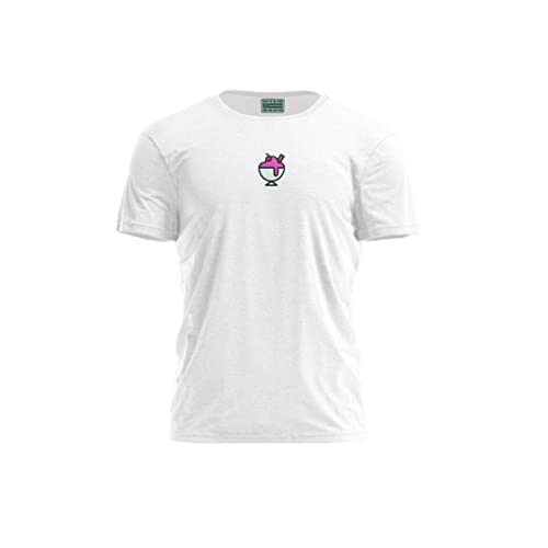 T-Shirt Blanc Homme Bdtswi-102167-s Taille S Col Rond Confort