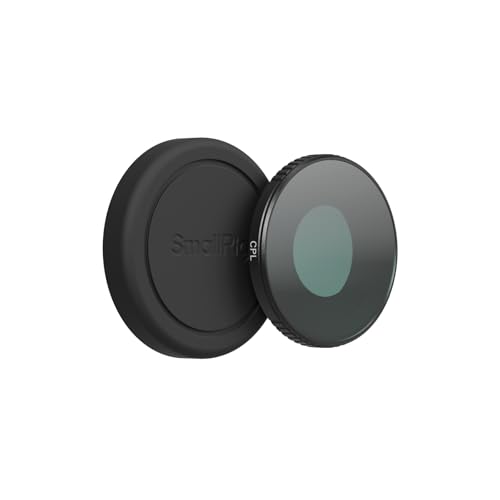 SmallRig Filtre CPL pour DJI Osmo Action 6, objectif polarisant circulaire avec coque en silicone et chiffon de nettoyage, réduit les reflets et les reflets pour les sports nautiques et les caméras