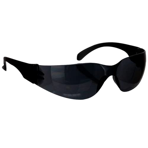 Image of BISON LIFE Black Safety Glasses for Men & Women, Bulk, ANSI Z87.1, 144 Pack