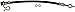 Dorman H621913 Rear Passenger Side Brake Hydraulic Hose Compatible with Select Ford / Lincoln Models