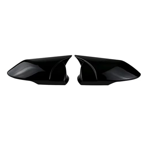 �Ԃ̃T�C�h�~���[�J�o�[ Compatible With Hyundai For Elantra 2021 2022 �J�[���A�r���[�T�C�h�~���[�J�o�[�E�B���O�L���b�v�p �O���X�e�b�J�[ �h�A���A�r���[�P�[�X �g���� �J�[�{���u���b�N