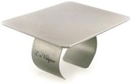 LaVaque Make-up Custom Thumb Palette Stainless Steel (ring palette)