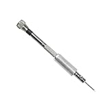 Jeu de tournevis polyvalents : cet ensemble de tournevis d'horloge est adapté pour différentes formes de vis, telles que la tête cruciforme, la tête plate et la tête hexagonale. Le paquet comprend 6 tailles de tournevis : tournevis cruciforme de 1,6 mm, tournevis plat de 0,8 mm, 1,0 mm, 1,2 mm et 1,4 mm.