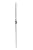 T04 - Iron Balusters - Single Basket - Hollow - 44 in X 1/2 in Square - Box of 10 (Satin Black)