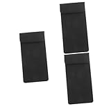 Gatuida 3個 レジメニューホルダー 小切手帳 レストランオーダーホルダー レストランチェックホルダー 革製ライティングボード 発表者を確認する レストランのプレゼンターを確認する 塩ビ