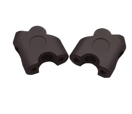 Abrazadera elevador de manillar universal 22 mm para evitar dolor de brazos en moto