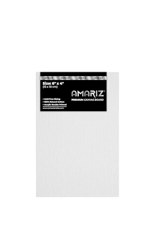 Image of DOMS AMARIZ Canvas Board 6 inchX4 inch(Pack of 1) (A 200200102)