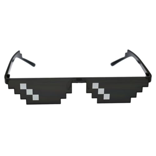 Image of Thug Life Sunglasses Pixel Gangsta Life Funny Novelty Shades