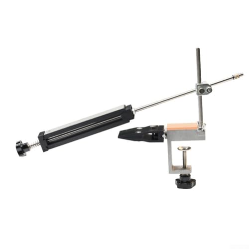 HEBEOT Sharpeners, Adjustable Angle Sharpening Stone Knives Sharpening System With A Robust Clamp At The Base For All Kitchen Knives 420 * 300 * 40mm