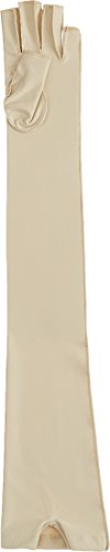 Rolyan Medical-Grade Edema Compression Gloves, Shoulder Length Open Finger Gloves for Arthritis, Carpal