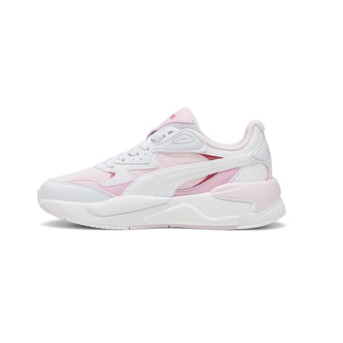 PUMA Kids Boys X-Ray Speed Lace Up Sneakers Shoes Casual - Pink, White - Size 4 M3
