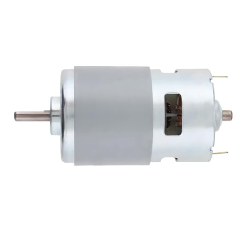 Moteur 775 24V avec arbre en D et roulement à billes pour micro machine