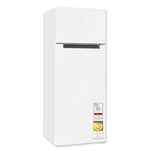 Exquisit Kühl-Gefrierkombination | 206 l Nutzinhalt | Energieeffizienzklasse D | 40 dB Geräusch | 4-Sterne-Gefrierfach 37 l | manuelle Temperaturregelung | LED-Beleuchtung | KGC5270-45-040D weiss