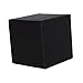 Zxpjkyu Yoga Cube Stool, Seating, Lounge Square Ottoman, Yoga Brick Chair for Stretching Toning, Indoor Sports, Bedroom,Home Gym, Black