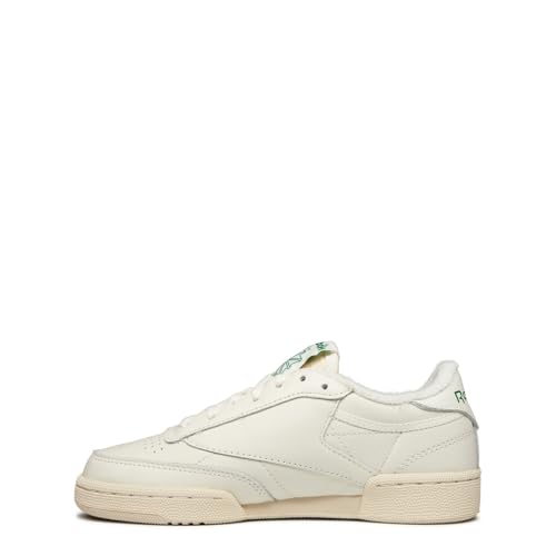 Reebok Women's Club C 85 Vintage Trainers, Chalk Alabas Glegrn, 9.5