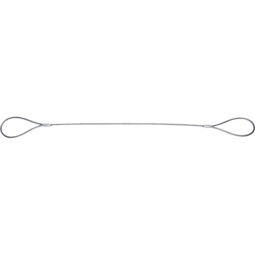 トラスコ中山 コジマ TRUSCO ワイヤーロープスリング Aタイプ アルミロック 6mmX6m TWAL-6S6