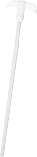 FUNOMOCYA Laboratory Stirring Rod Experiment Stirrer Rod Experiment Stir Rod Laboratory Stir Rod Mixing Stirring Rod PTFE Stirring Rod PTFE Stir Rod PTFE Mixer White re-usable