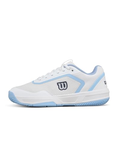 WILSON Courtglide Chaussures de Tennis pour Femmes, Ajustement Parfait, Confort Aéré, Adhérence...