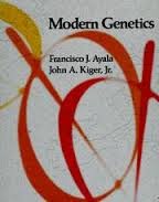 Hardcover Modern Genetics (Benjamin/Cummings Series in the Life Sciences) Book
