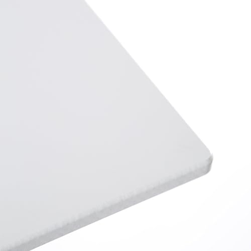 Seville Classics Solid-Top Height Adjustable Mobile Laptop Computer Desk Cart Ergonomic Home Office Stand Rolling Table, Overbed (23.6"), White by Seville Classics - Image 6