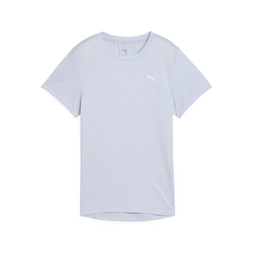PUMA Unisex W TAD Essential Heather Tee T-Shirts, Cool Weather Heather, L