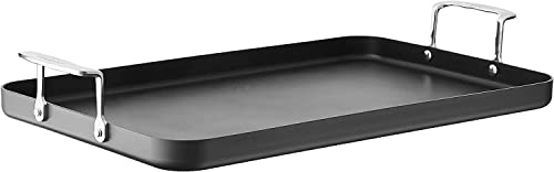 Comparison: Best 2 Burner Griddle 9 Cuisinart Double Burner Griddle, Chef's Classic Nonstick Hard Anodized, Stainless Steel, 655-35 13-Inch x 20-Inch