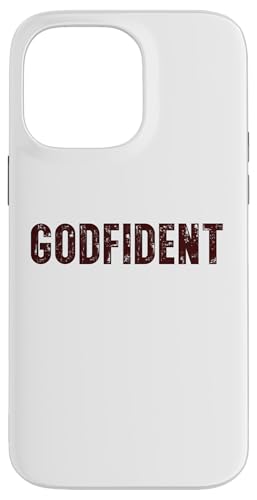 Godfident �N���X�`���� �M�� �_�ւ̐M�� �@������ �X�}�z�P�[�X iPhone 14 Pro Max �p