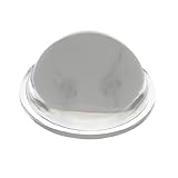 Convex Lens - LED Lens | Optical Lens | LED Light Convex Lens | High-Temperature Resistant Optical Glass Lens with Over 97% Light Transmittance | Ground Edged Physical Lens for Classrooms, & Labs