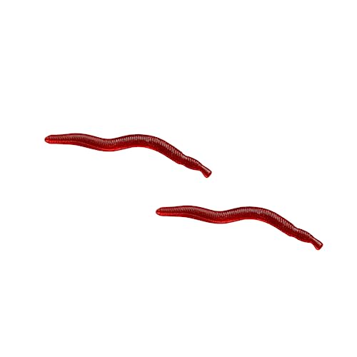 HANABASS Señuelos de Pesca Artificiales Cebos Biónicos de de 4 Cm Biodegradables Olor a Pescado para Pescadores Agua y