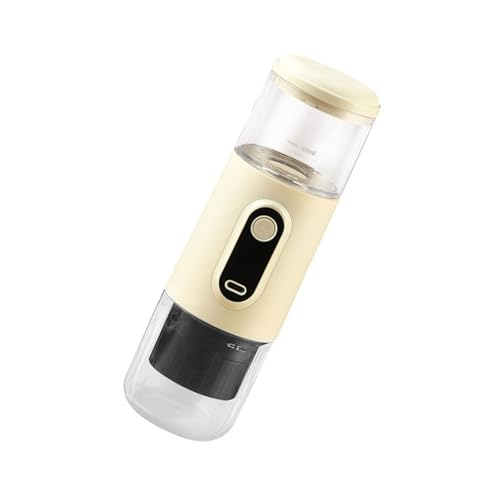 Fazvncv Macchina da caffè espresso adatta ai viaggi, in cialde per la preparazione di caffè, struttura ABS, adatta per uso domestico ed esterno