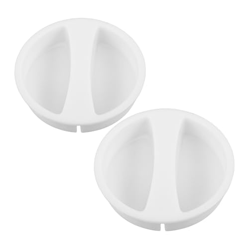 EPIGEIST Cubierta Antipolvo para Puerto de Agua Fría y Caliente, Accesorios para Facial, Tapa Protectora de Entrada de Agua, 2 Piezas, Compatible Equipos de Belleza y Cuidado