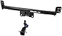 Draw-Tite 76912 Hidden Hitch® Completely Hidden Trailer Hitch 2 in. Removable Receiver, Black, Compatable with 2019-2022 Toyota RAV4