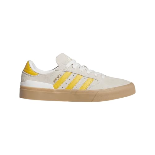 Image of adidas Mens Busenitz Vulc Ii Skate Skate Sneakers Shoes - White, Yellow