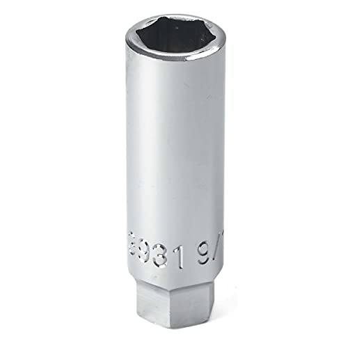GEARWRENCH 3/8" Drive 6 Point 2-1/2" Magnetic Swivel Spark Plug Socket 9/16"...