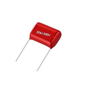 220nF 500V (0.22uF 224k) Polyester Film Capacitor- pack of 2